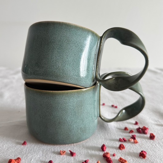 kubki Kubek Ceramiczny ze Wstążką 250ml