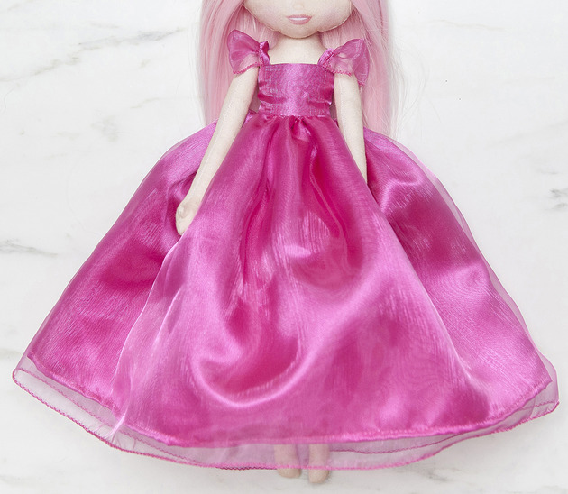 Dodatkowa suknia balowa dla lalki Mafee dolls MaFee Dolls