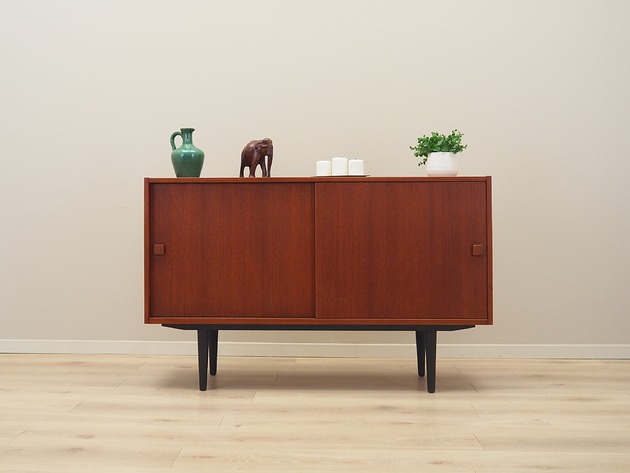 komody i szafki Szafka tekowa, duński design, lata 70, produkcja: Dania