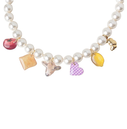 korale Naszyjnik Charm Farm