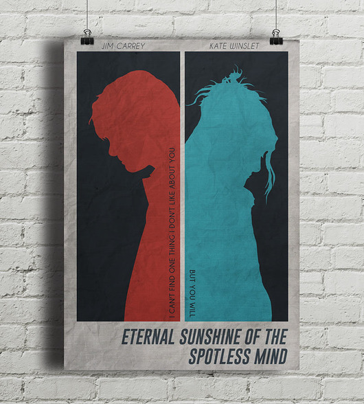 Plakat Zakochany bez pamięci  minimalmill