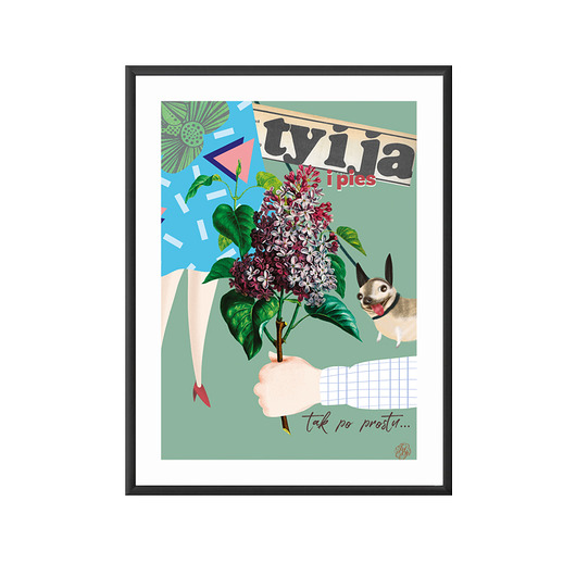 Plakat "Ty,Ja i Pies" Szpeje