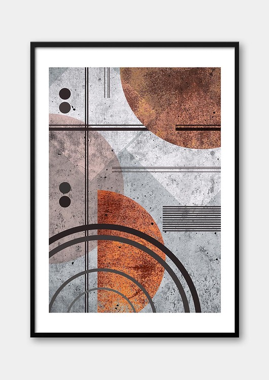 plakaty Plakat industrialny - Industrial no. 8 - z serii INDUSTRIAL