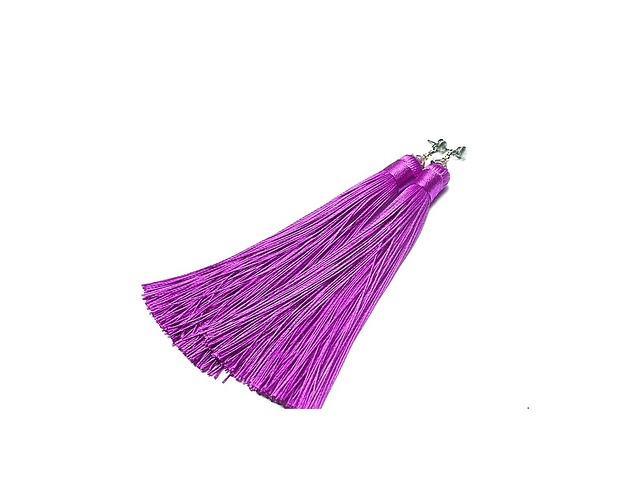 MAXI  BOHO /purple vol. 3/  - kolczyki  Katia i krokodyl