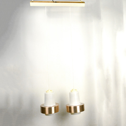 lampy wiszące Żyrandol  kaskadowy, VEB Narva Leuchten, Niemcy, lata 70.