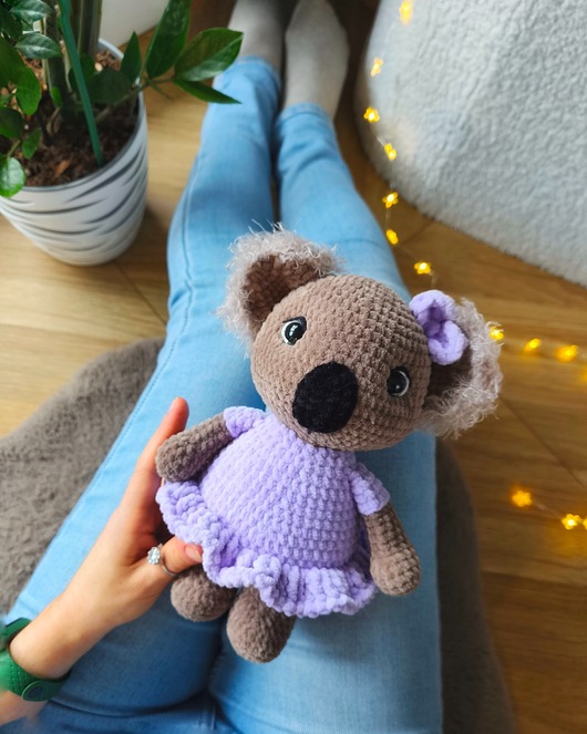 misie i maskotki Koala dziewczynka, Miś pluszowy na prezent, Przytulanka dla dziecka