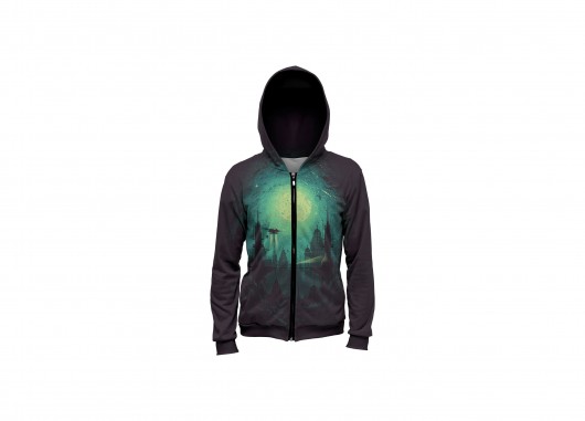 Bluza z kapturem z Miastem Przyszłości Mr Gugu Miss Go