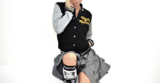 4 Rad Riders Bomber Jacket DONT NEED NO SAMURAI