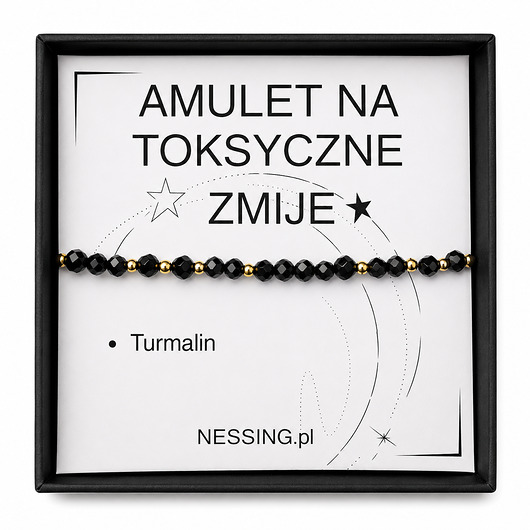 bransoletki z kamieni naturalnych Bransoletka amulet na toksyczne żmije