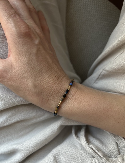 bransoletki z kamieni naturalnych Spokój - bransoletka z Chryzokolą i Lapis Lazuli