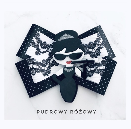 broszki Brosza Audrey  Glamour Nowa Kolekcja 1 szt