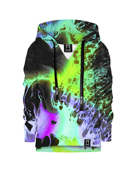 bluzy dla chłopców Bluza Chłopiec DR.CROW Marble Liquid