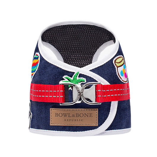 Szelki DENIM Grantaowe Bowl and Bone Republic