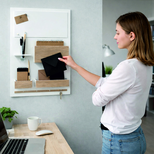 organizery Organizer ścienny + tablica magnetyczna i suchościeralna