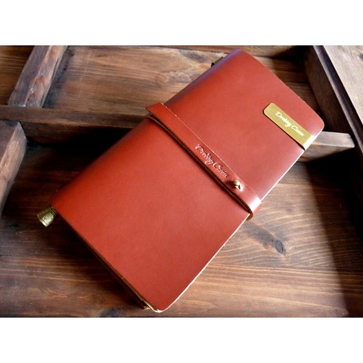 Vintage Notebook RED + Akcesoria DROBINY CZASU
