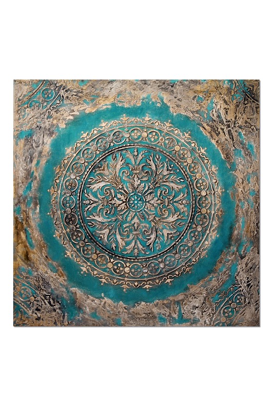 obrazy Mandala 43 obraz ręcznie malowany 3D obraz do salonu