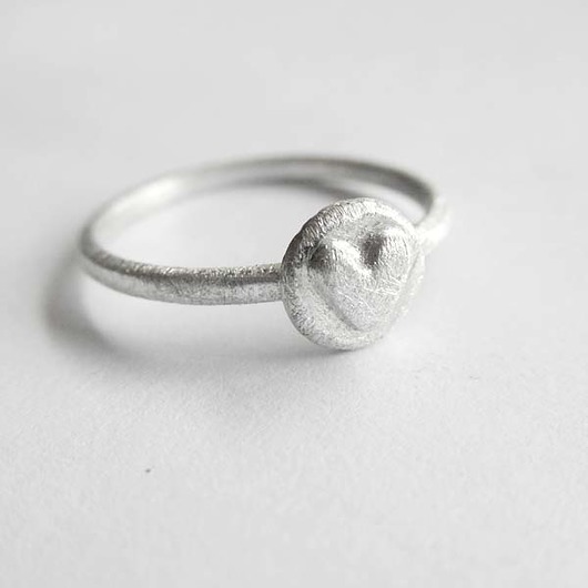 pierścionki srebrne Pierścionek Serduszko 