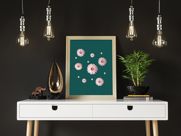 plakaty Plakat dekoracyjny z kwiatami