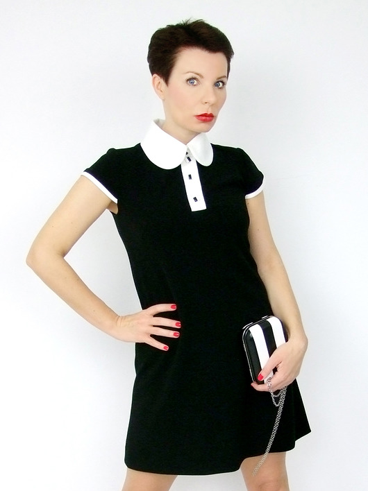Sukienka B&W by momo momo fashion