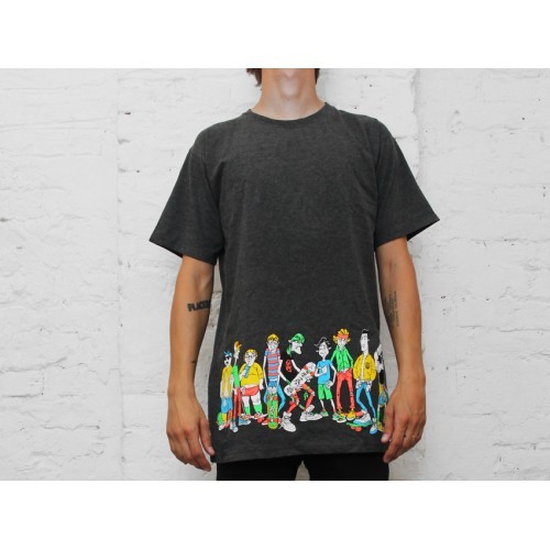 TS 80'S CREW / Dark Grey RUSH