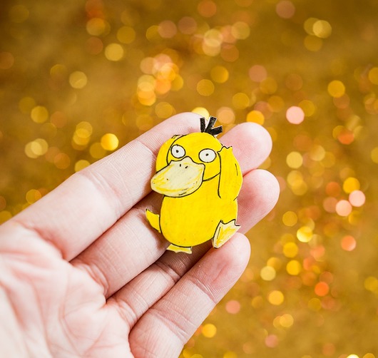 broszki Broszka Psyduck