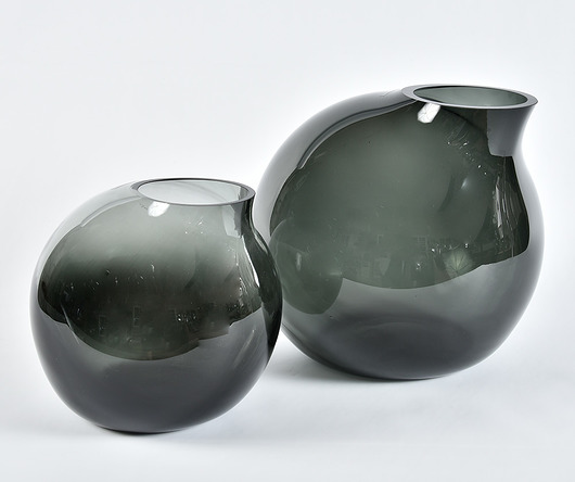 Wazon dekoracyjny Nero, szkło, 19x19x18 cm Home Design