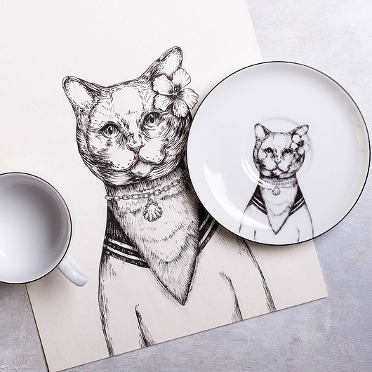 filiżanki Personalizowana Filiżanka Kotka Brytyjska