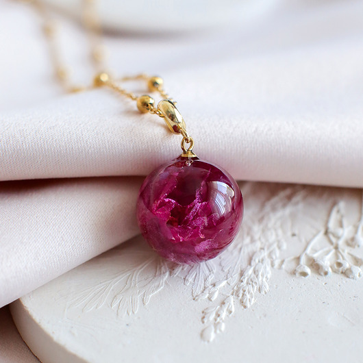 wisiory Wisiorek z różą