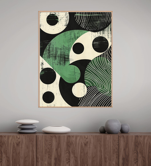 plakaty Geometria natury - Plakat, druk - Minimalizm, Boho, Loft #81
