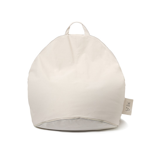 pufa dla dziecka Puf BINI DOUBLE PLAIN  GREY