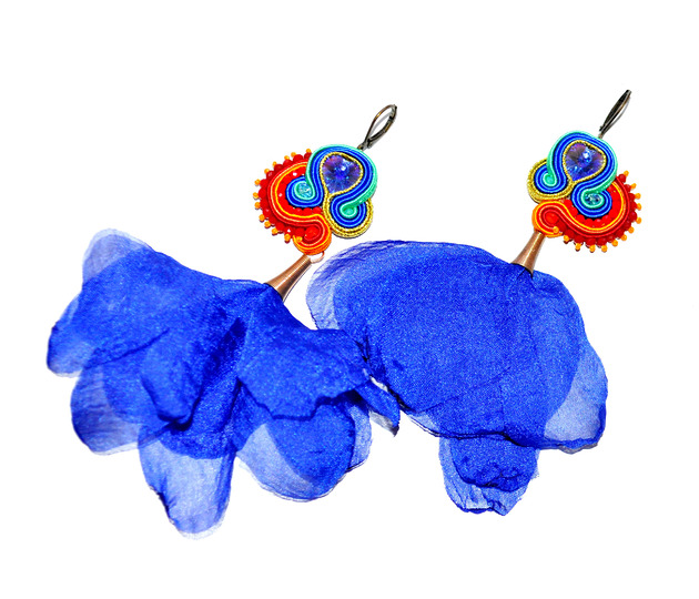 kolczyki soutache Sutaszowe kolczyki JODHPUR_ KOLEKCJA 2023