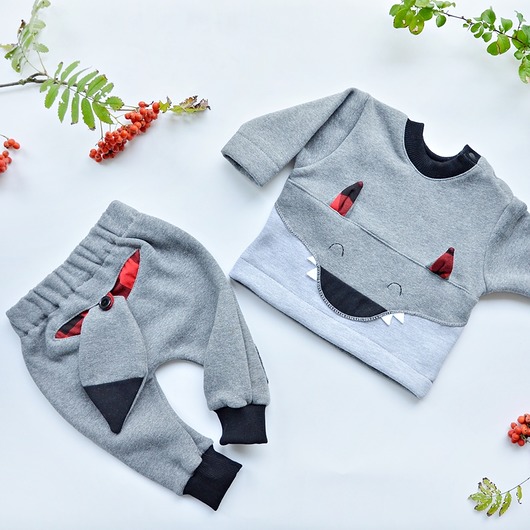 Komplet dla dziecka Wilczek, dres Lady Stump