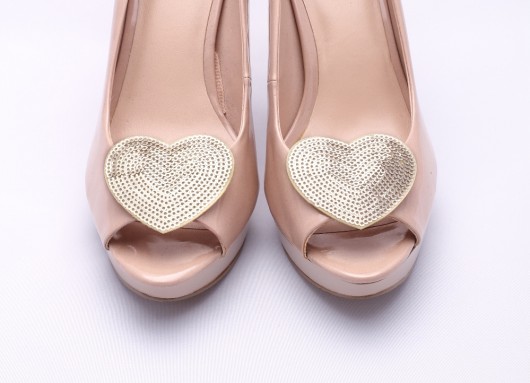 Wild at Heart - Gold - klipsy do butów HowDoILook