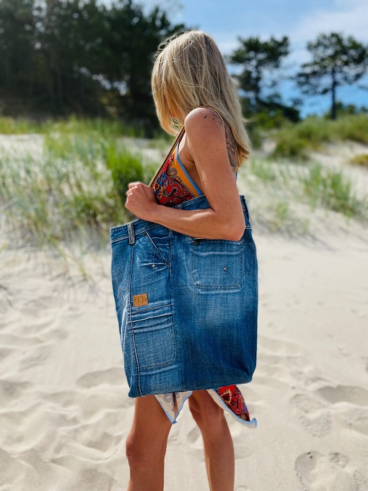 torby XXL Torba jeansowa  Memories