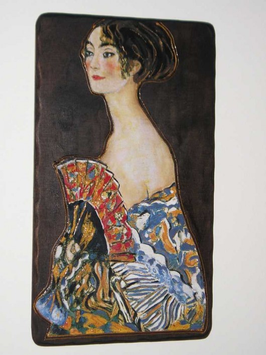 Dama z wachlarzem III misha szura