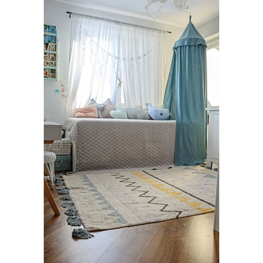 dywany Dywan Azteca Natural Vintage Azul Lorena Canals