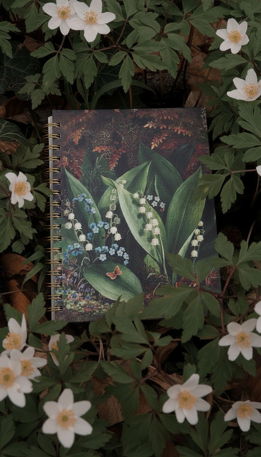 kalendarze i plannery LNIANY PLANER 2026 Kalendarz zbioru ziół format B5 KONWALIE