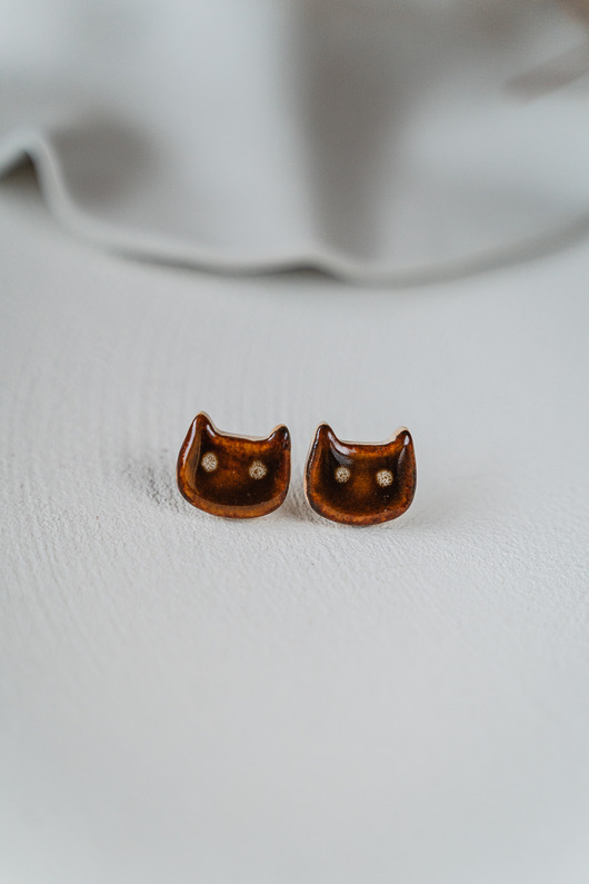 kolczyki ceramiczne Kolczyki ceramiczne KOTY