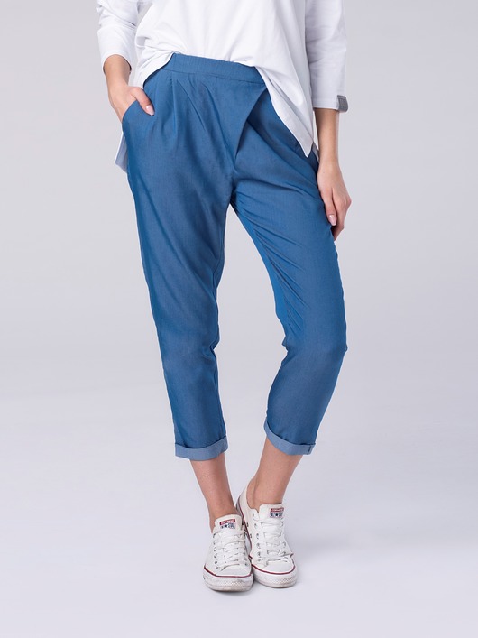 Spodnie Boyfriend Jeans LOOK 415 jasny Look made with Love