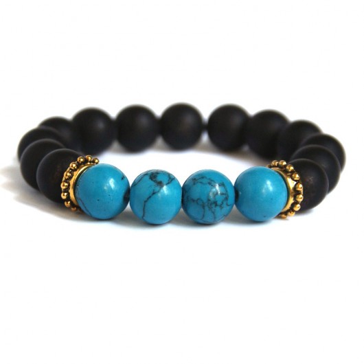 turquoise & black III kaktusia
