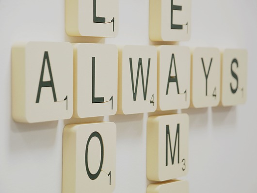 Kostki SCRABBLE 3D 15x15 cm -zam. indywidualne NICE HOUSE