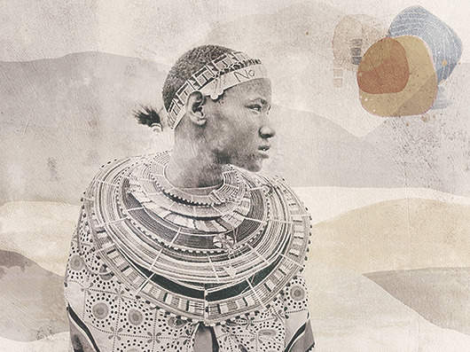 grafiki i ilustracje Tribal Portrait - Grafika Autorska
