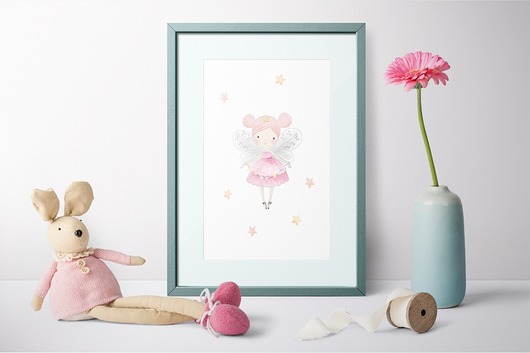 Plakat skandynawski Fairy myscandi