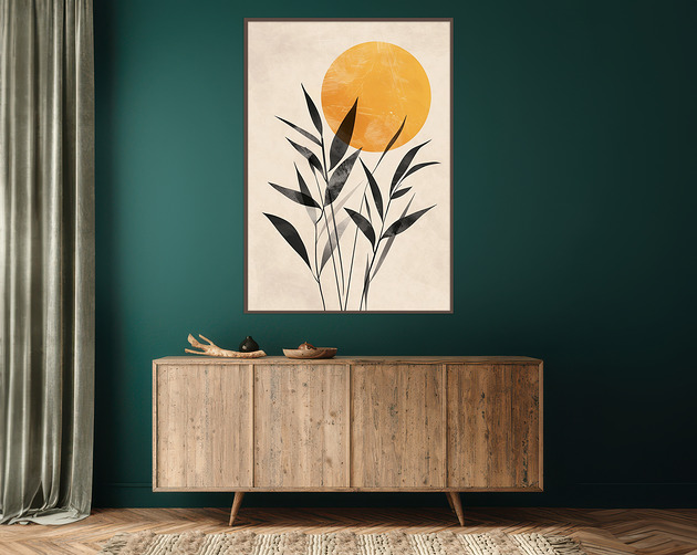 plakaty Strelizia - Plakat, druk - Chiński Orient, Harmonia Zen, Roślinny #28