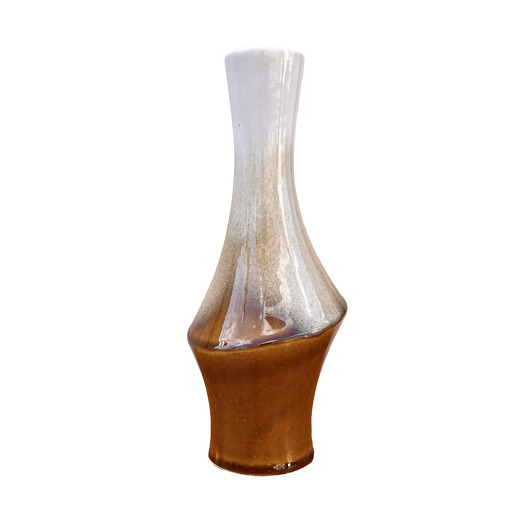 wazony Ceramiczny, asymetryczny wazon, Ditmar Urbach, Czechosłowacja, lata 60.