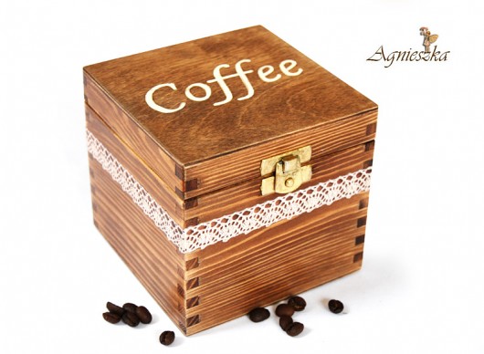 Coffee, len i drewno Agnieszka Babulewicz