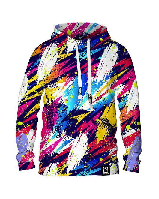 bluza z kapturem damska Damska Bluza z kapturem DR.CROW Abstract B