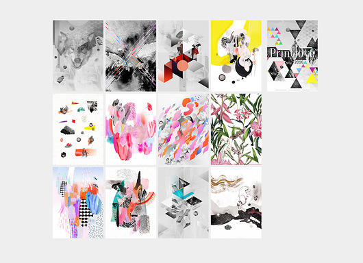 KALENDARZ na ścianę  A3 od PRINTLOVE, 12 grafik, PRINTLOVE