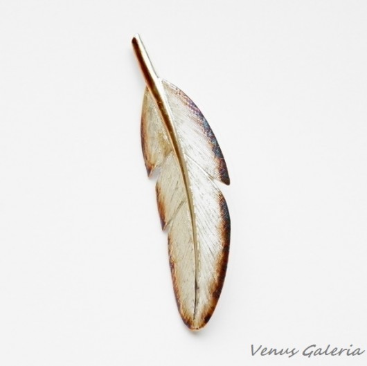 Broszka - Pióro podpalane duże VENUS GALERIA