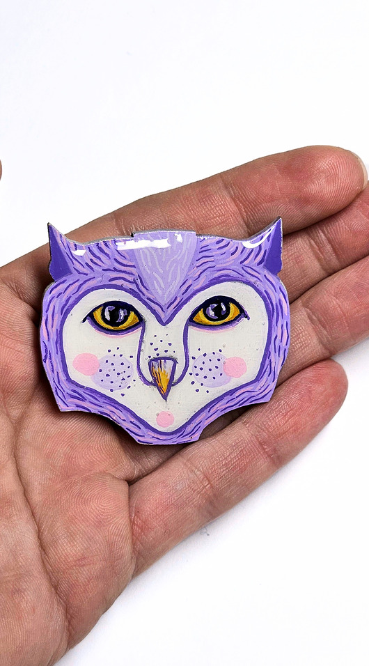 broszki Broszka SOWA